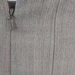 Worth 4 Wool Knee Length Kick Pleats Skirt in Taupe Brown Photo 4