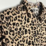 Stradivarius  Brown Leopard Long Sleeve Dress Photo 3