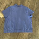 Grey's Anatomy Grays Anatomy Womens Scrub Top 3X Elastic Waist Evolve Stretch  1/4 Zip 2 Pocket Photo 1