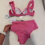We Wore What NWT  Claudia bikini pink Photo 2