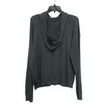 Dress Forum  Hooded Sweater Cozy Long Sleeve Pullover Size Medium Gray NWT Photo 1