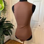 Amazon REORIA Butsmooth® Women’s Sexy Sleeveless Square Neck Double Lined Basic Bodysuit Tank Tops Photo 3