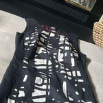 Desigual  Black Red Graphic Printed Sheath Dress Size 36 Photo 2