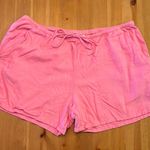 H&M  Pink Linen Shorts Photo 0