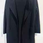 J.Crew  365 Women's Black Juliette Collarless Sweater-blazer Wool Blend Size XS Photo 0