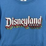 Disneyland Sweatshirt Rainbow Stripe Pride Hoodie Womens Small Cozy Loungewear Photo 4