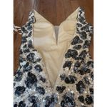 Jovani NWT Sz.00  Mini Sequin Leopard Print Cocktail Formal Dress bodycon sparkle Photo 14