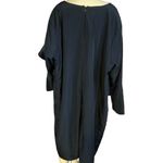 Amanda Uprichard GB X BLACK SHIFT SHIRT DRESS W/BELL SLEEVES (4X) Photo 4
