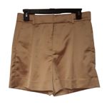 J.Crew  Gold Shorts Size 4 NWT Photo 1