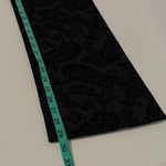 Peck & Peck  Brocade Embossed Velvet Jacquard Weave Pants Size 4P Dark‎ Goth Photo 8