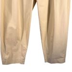Love, Bonito & REA Cropped Cotton Pleated Pants Butter Yellow Wide Leg US 6 Photo 2