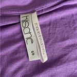 Kische Purple Top Eyelet Short Sleeve Tunic Spring Cottage Coquette Girl Blouse Photo 7