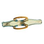 Loft BOHO Woven Jute & Rattan Woven Summer Spring Clutch Purse Bags TWO VIBRANT COLOR Photo 4