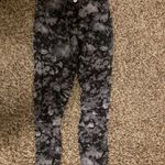 Lululemon Align Pant II 25" Floral Illusion Ice Grey Multi Size 6 GUC W5BY Photo 1