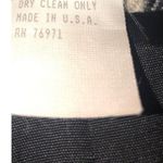 Carroll Reed Size 6 Blazer Black Jacket White Check Suede Collar Wool USA FLAWED Photo 10