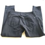 ZARA  Straight Leg Black Jeans Mid Rise Size 30‎ Photo 4