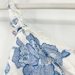 Urban Outfitters  Womens Goodie Lace Up Tropical Floral‎ Bustier Crop Top Size M Photo 2