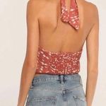 Heartloom  Jolie Halter Top Printed Crop Cropped Photo 1