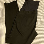 Emma's‎ Expressions Full Panel Maternity Leggings Womens Medium Black Pregnancy Photo 0