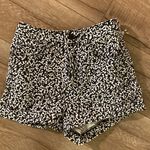 American Apparel Jeans Black and White Shorts Size 2 Photo 0
