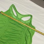 Women’s 90 Degree by Reflex Green Ruched Racerback Athletic Tank Top Shirt XS Photo 5