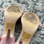 Elegant Pink Floral Women's Heels Size 7 Photo 3