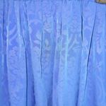 Leslie Fay 16P Lapis Blue Floral Imprint Skirt Petite Photo 2