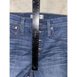 Madewell 10" High Riser Skinny Jeans Size 25 Distressed Hem Button Fly Photo 7