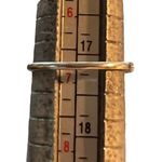 SPI Sterling Silver Ring Prong Set CZ stones Dainty Size 6.75 Band Stack Photo 4