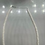 White Shark Tooth Pendant Necklace Photo 4