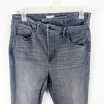 Good American Black Wash Straight Leg Good Classic Light Compression Jeans 16 Photo 5