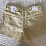 ZARA pastel yellow shorts Photo 1