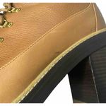 Tory Burch MILLER LUG SOLE BOOTIE 95MM in TOASTED CARAMEL AUTHENTIC! NWT Photo 8