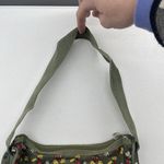 Disney  World Parks Mickey Mouse Green Purse Tote Shoulder Bag All Over Print Photo 6