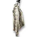 Endless Rose Anthropologie  S Oversized Snake Print Satin Wrap Blouse Whimsigoth Photo 2