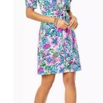 Lilly Pulitzer  Harriet Mandevilla Baby Paradise Petals Terry Dress Womens Size M Photo 0