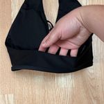 Aerie  Black Halter Bikini Top Photo 3