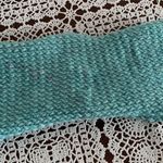 Twisted Knit Head Band Purple Green One Size Fits Most Warm Winter Headwear Blue Photo 2