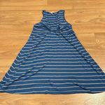Romeo + Juliet Couture  women’s blue and white striped top size medium Photo 0