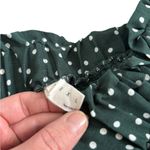 Exlura  High Waisted Polka Dot Pleated Midi Skirt Size Small Photo 6