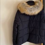 Topshop 👜 Faux Fur Hooded Puffer Jacket Size: 10 Photo 7