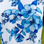 Calvin Klein Blue Floral Women's Plus Size Dress Photo 8