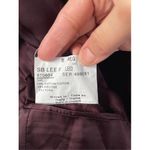 T1 Ben Silver Charleston Velvet Blazer Burgundy Two Button Jacket Red Size 8 Photo 2