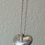 Tiffany & Co. Vintage Full Heart Elsa Peretti 925 Spain Necklace Photo 3