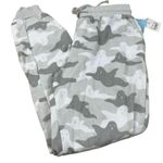 Halloween Women's Ghost Graphic Gray Camo Joggers With Pockets Photo 0