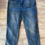 Madewell Denim Jeans Stovepipe size 29 Jean Frayed Stretch Womens Raw Hem Photo 0