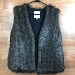 JACK -  Size Medium Faux Fur Vest Like New Excellent Condition Photo 0
