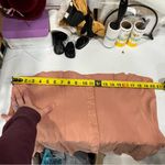 Torrid Fit And Flare Stretch Challis Button-Front Tank Tan Womens Size 1X Photo 5