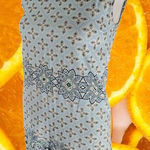 Miami Light and Dark Blue Geometric Shape Dress Size XS‎ Photo 0