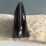 Dolls Kill  Black Patent Leather Cosmetic Travel Bag Photo 3